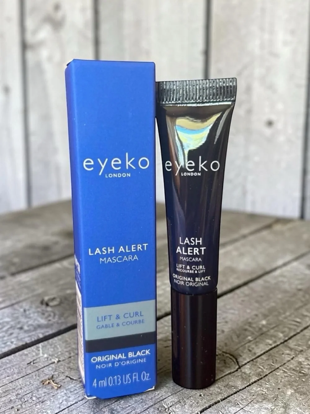 Bundle of 2 eyeko London Lash Alert Mascara Lift and Curl Original Black 4ml NIB